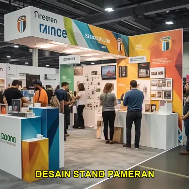 desain stand pameran